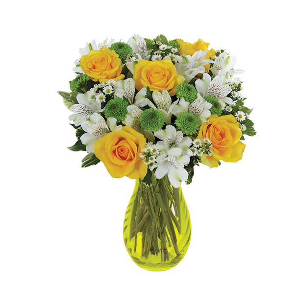 Lovely Lemon & Lime Roses Bouquet
