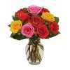 Assorted Roses Bright