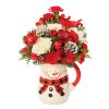 Snowman Sips Bouquet
